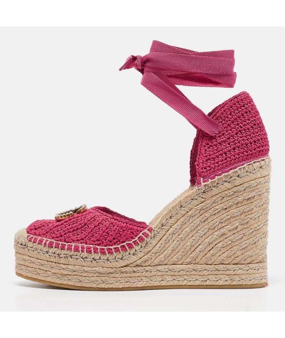 GUCCI Розовые эспадрильи, фото 6