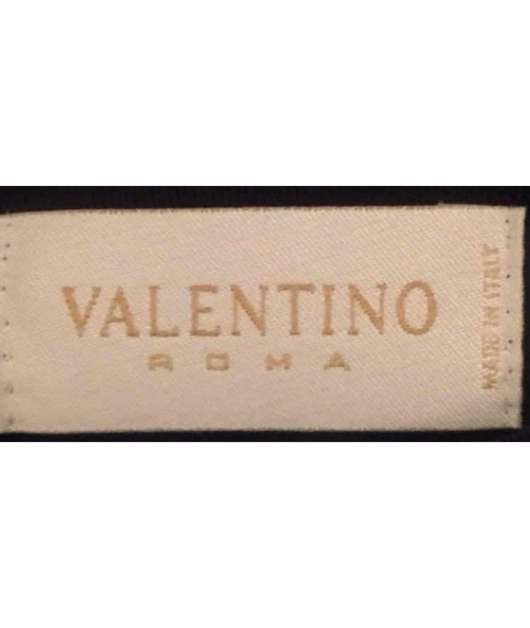 VALENTINO Черная вискозная майка, фото 4
