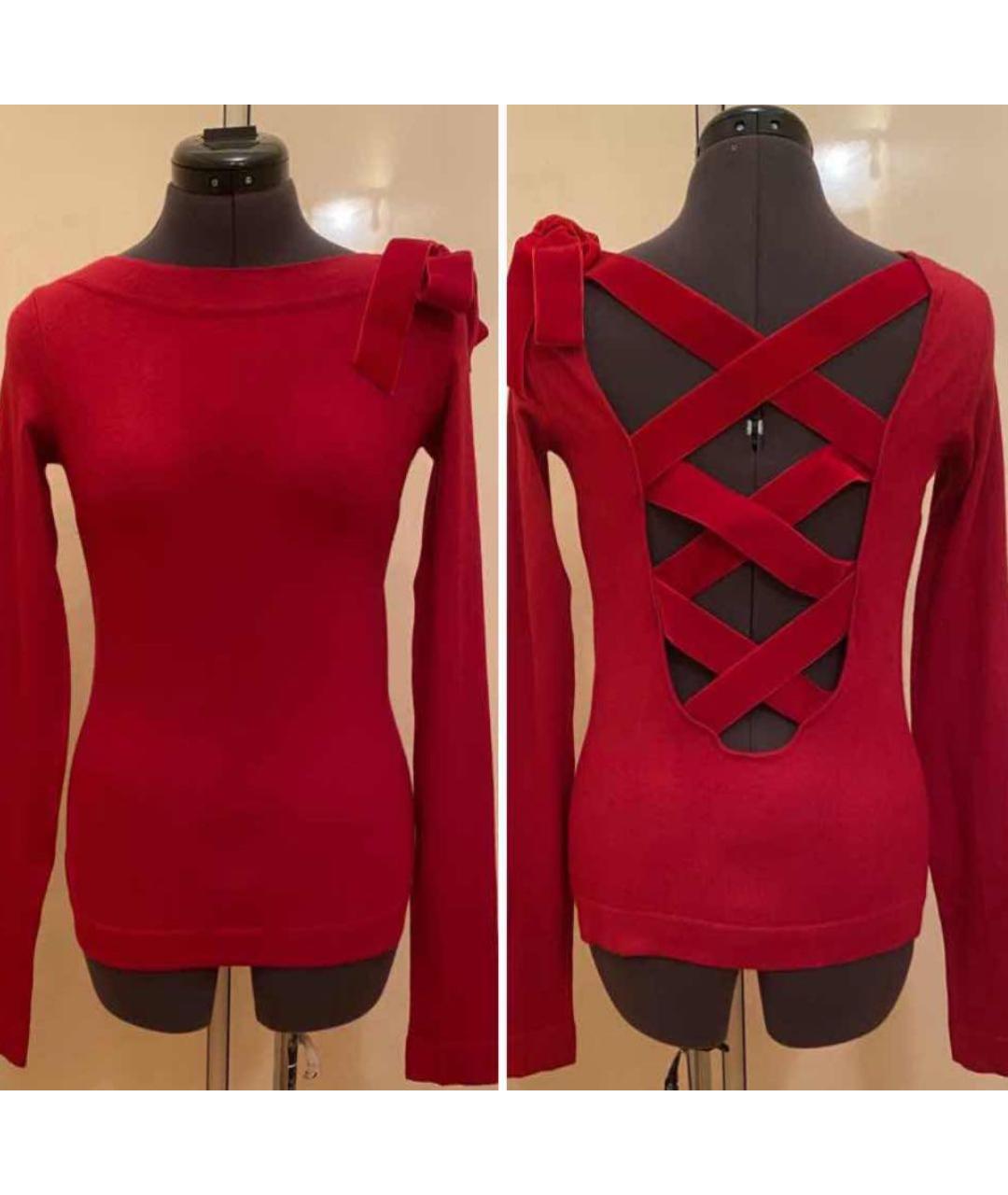 VALENTINO Красный джемпер / свитер, фото 4