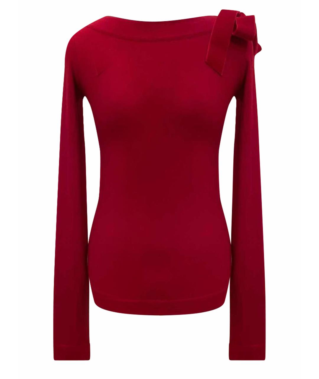 VALENTINO Красный джемпер / свитер, фото 1