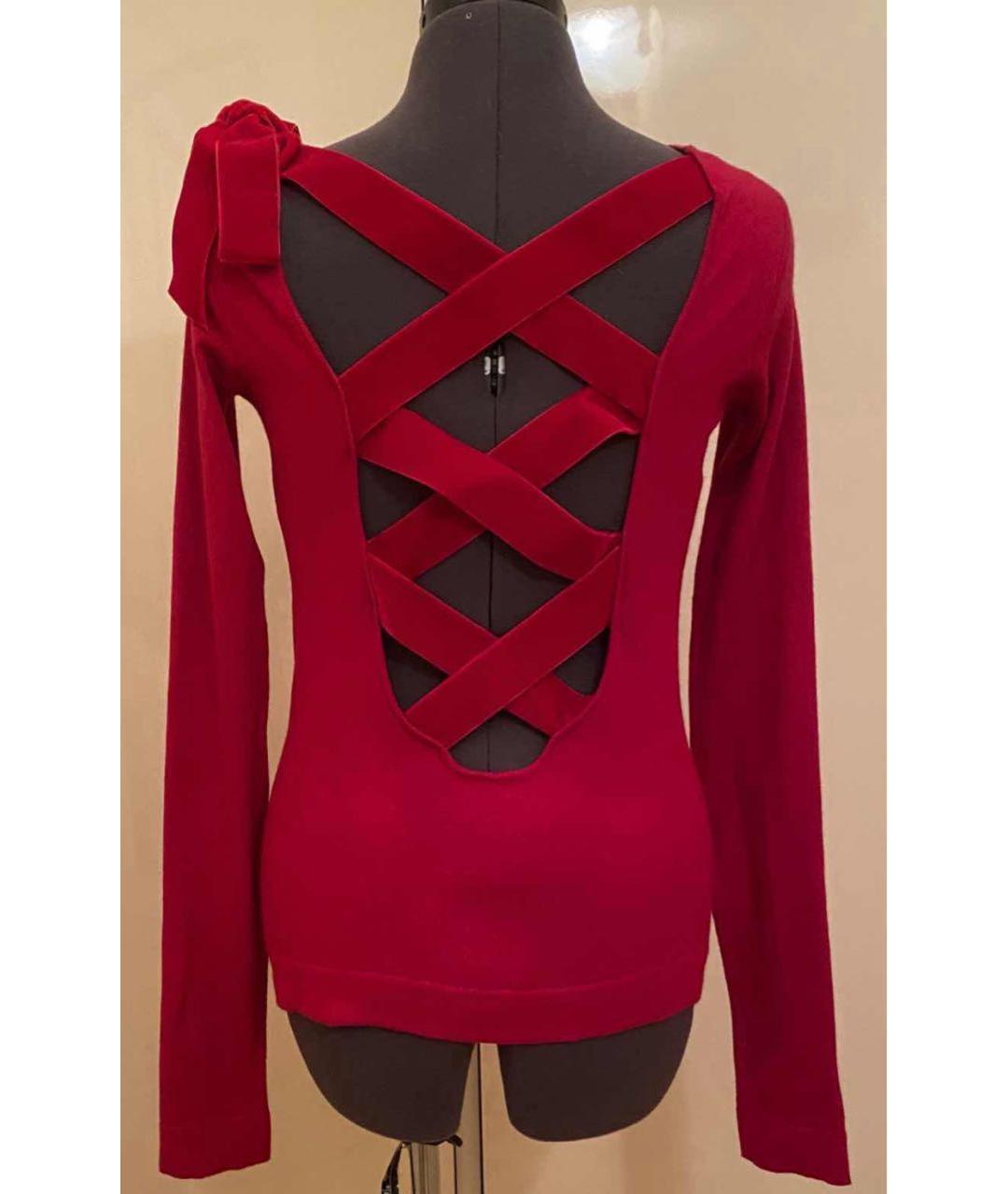 VALENTINO Красный джемпер / свитер, фото 2