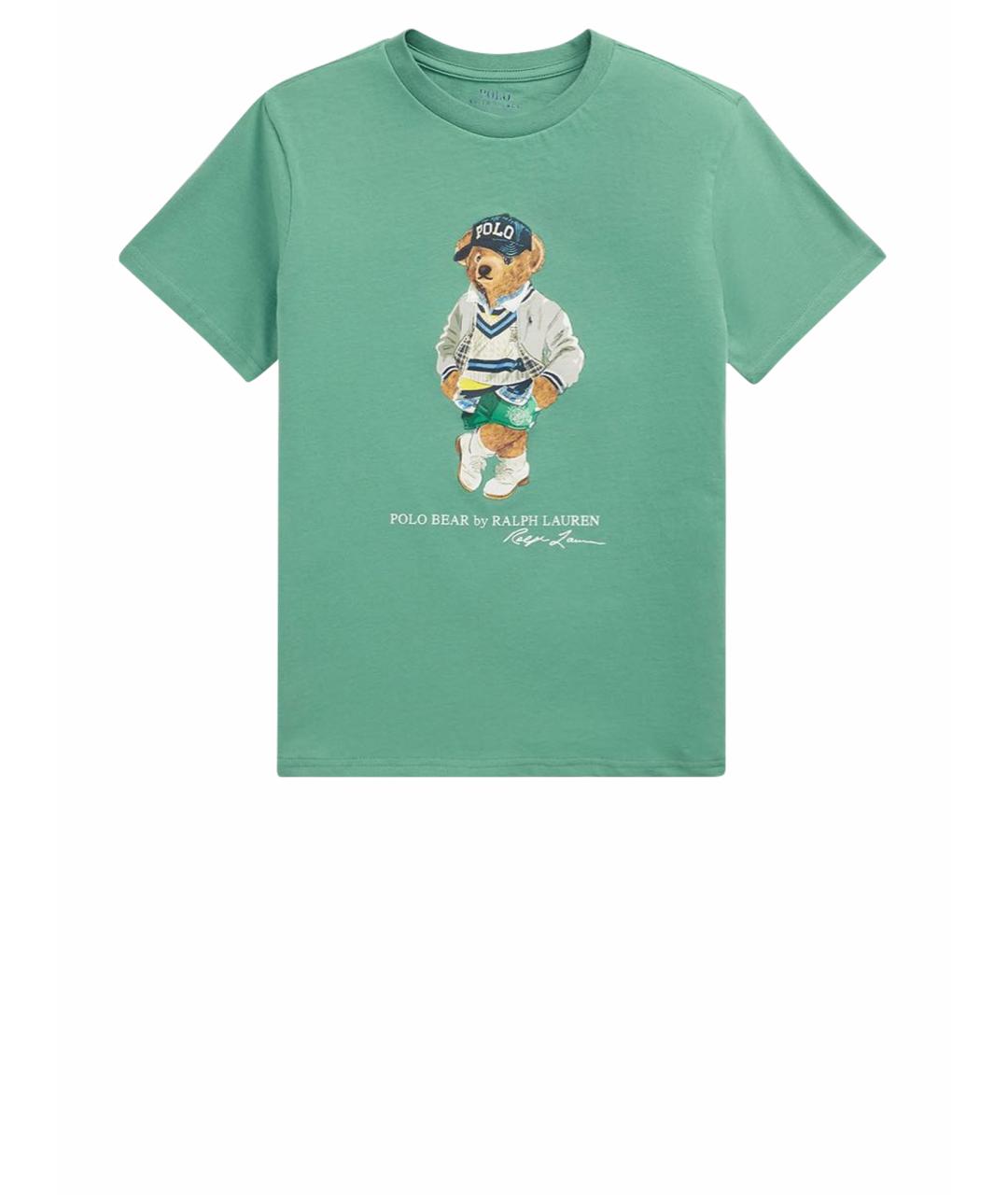 POLO RALPH LAUREN Мульти хлопковая футболка, фото 1