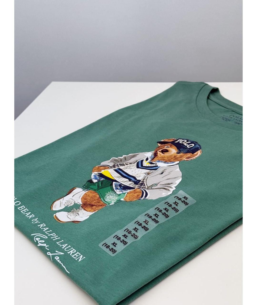 POLO RALPH LAUREN Мульти хлопковая футболка, фото 3