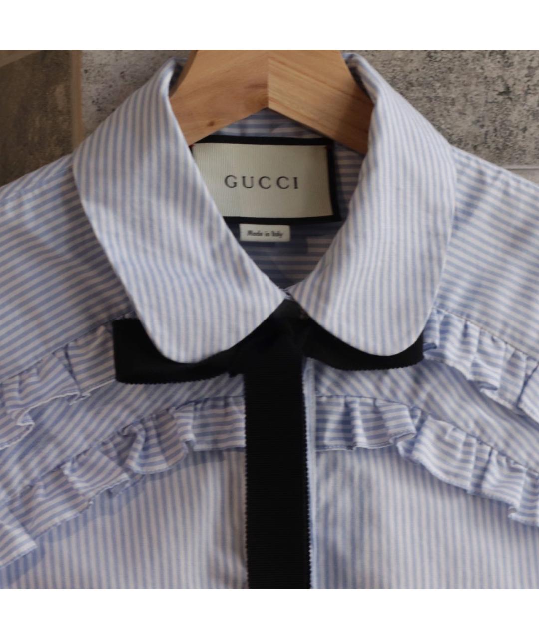 GUCCI Хлопковая рубашка, фото 3