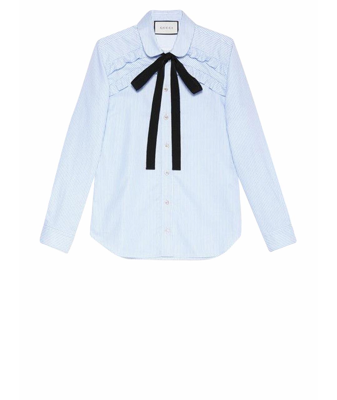GUCCI Хлопковая рубашка, фото 9