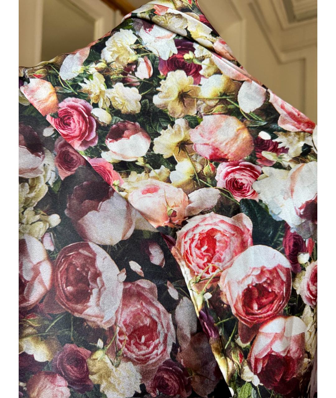 GIVENCHY Розовый шелковый платок, фото 6