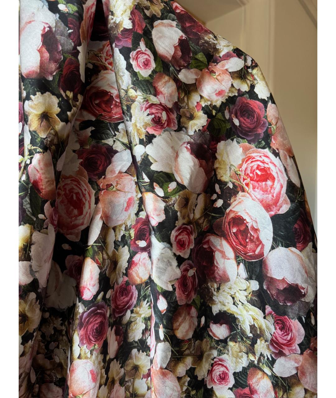 GIVENCHY Розовый шелковый платок, фото 3