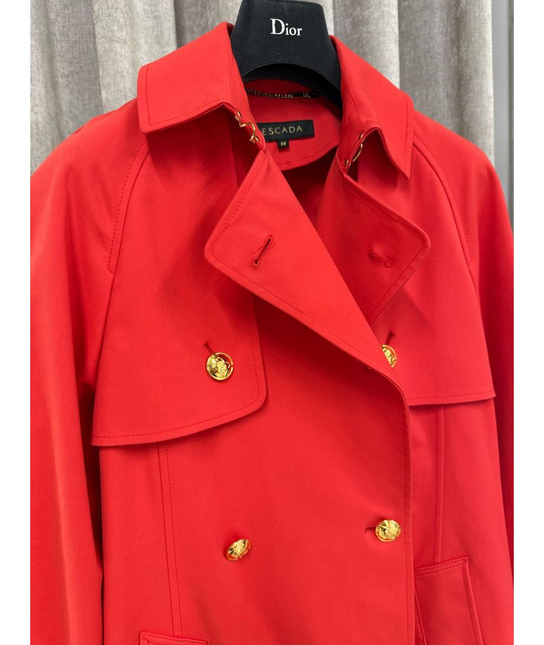 ESCADA Красный тренч/плащ, фото 2