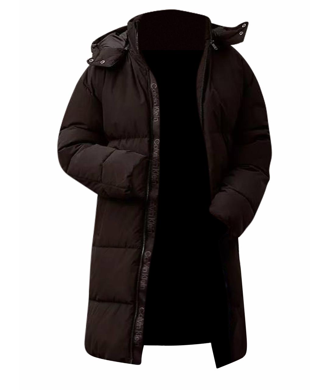 CALVIN KLEIN Черный пуховик, фото 1