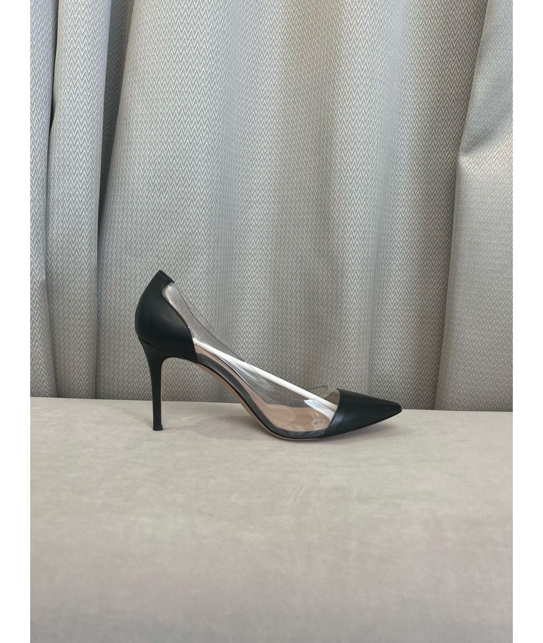 GIANVITO ROSSI Черные кожаные туфли, фото 6