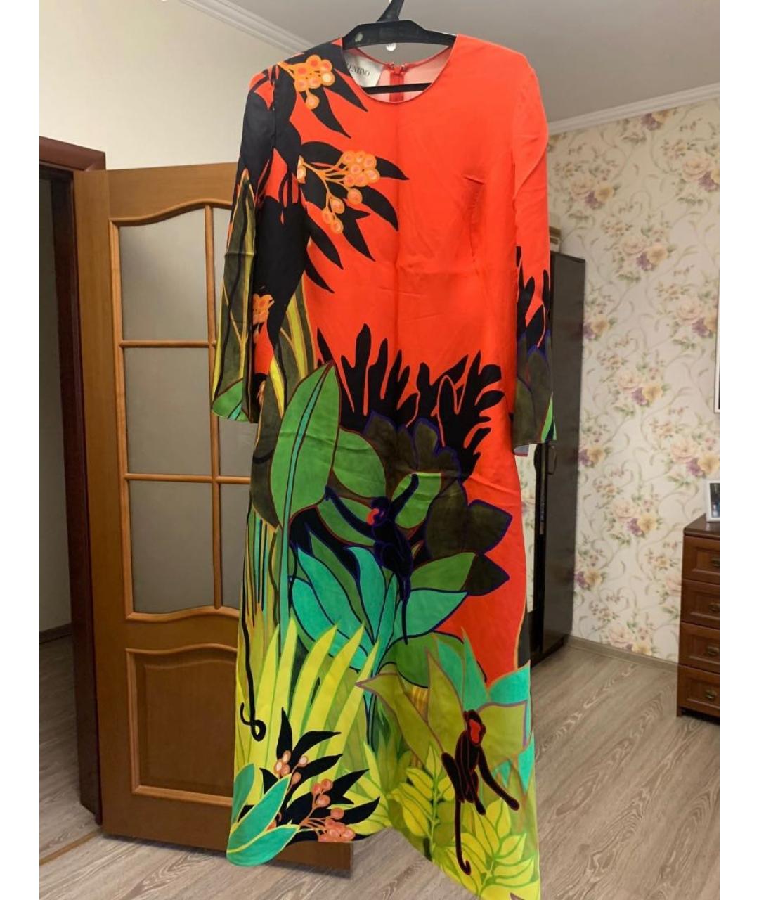 VALENTINO Мульти платье, фото 5
