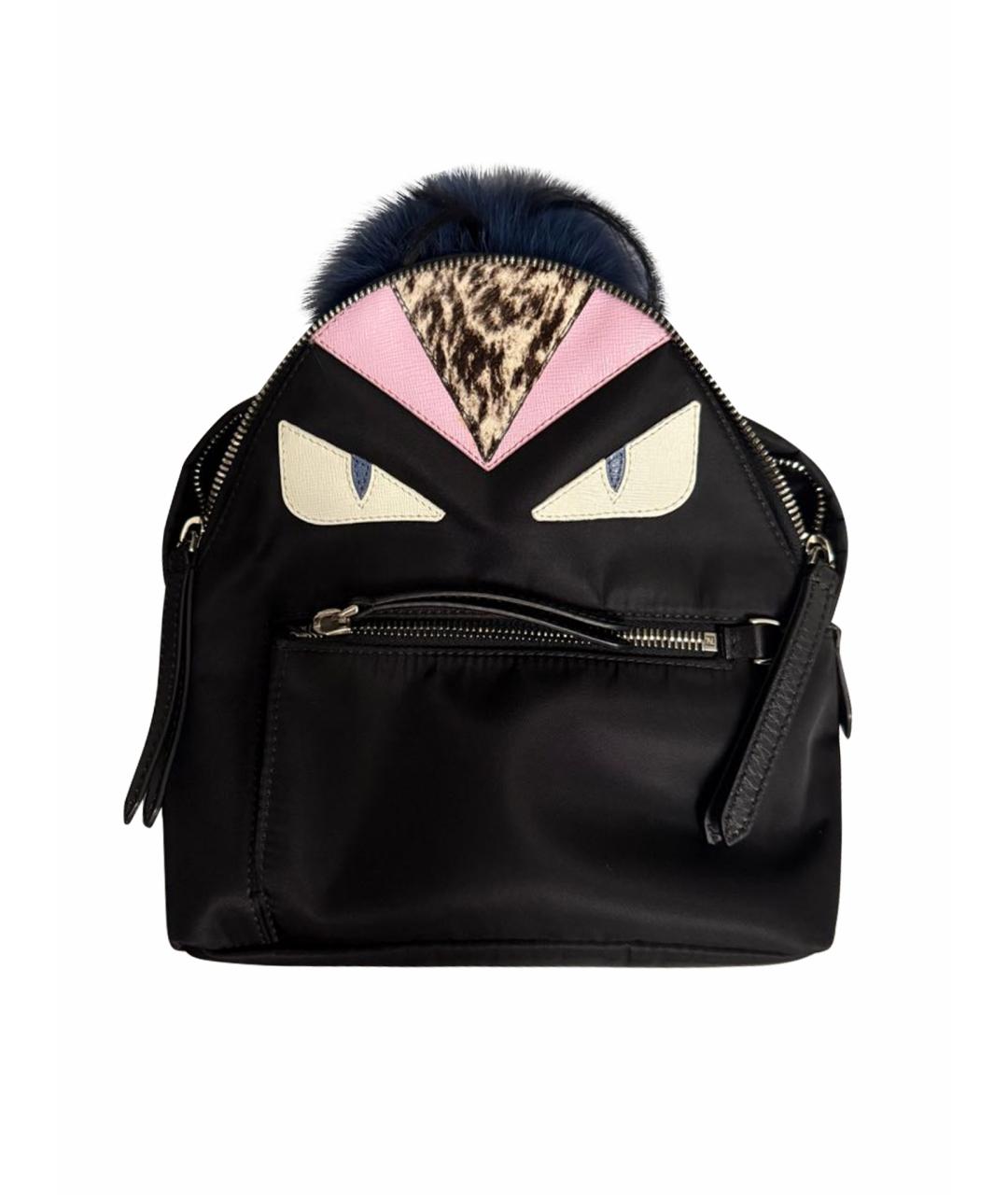 FENDI Черный рюкзак, фото 1