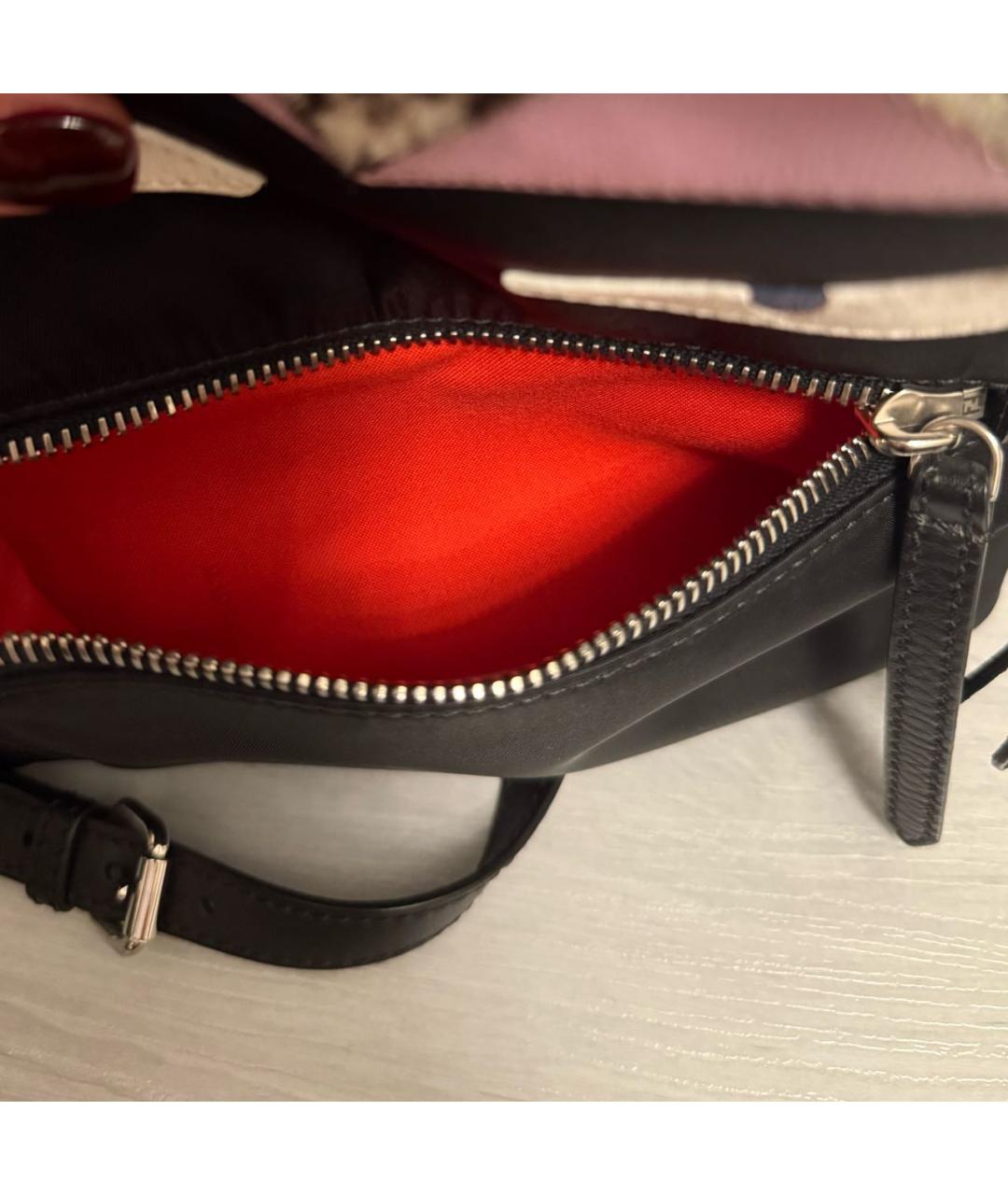 FENDI Черный рюкзак, фото 7