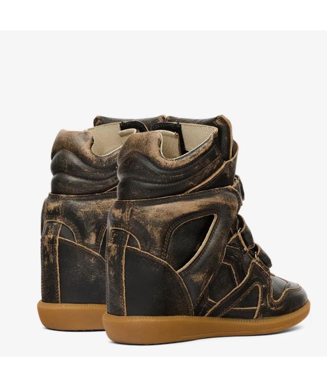 ISABEL MARANT Черные кожаные ботильоны, фото 2