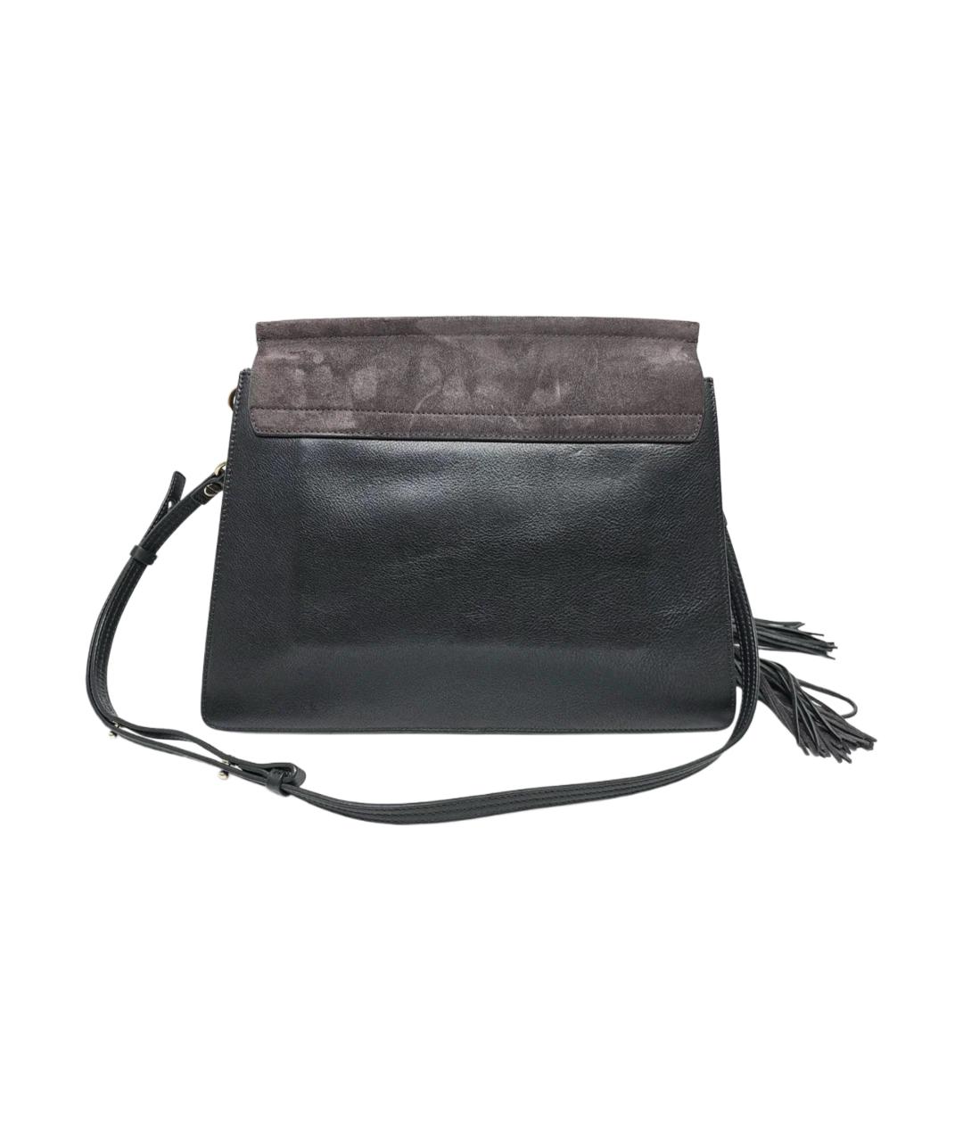 CHLOE Серая замшевая сумка через плечо, фото 2