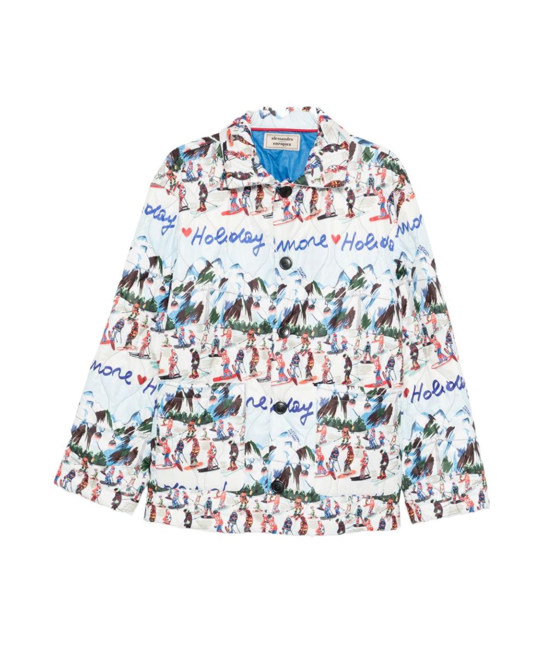 ALESSANDRO ENRIQUEZ Мульти куртка, фото 1