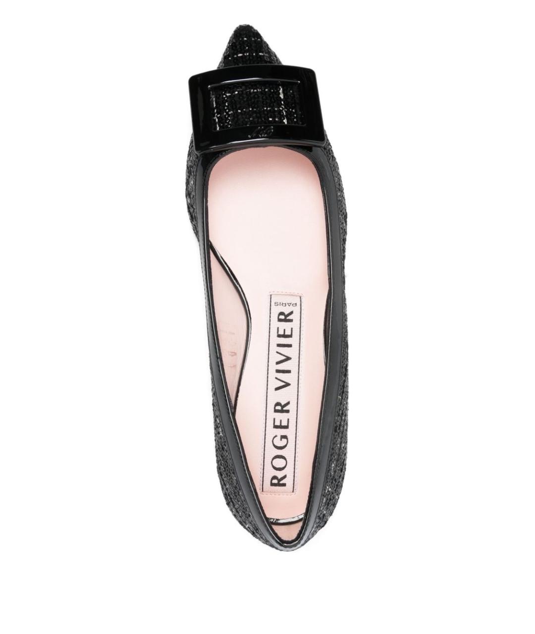 ROGER VIVIER Черные балетки, фото 3