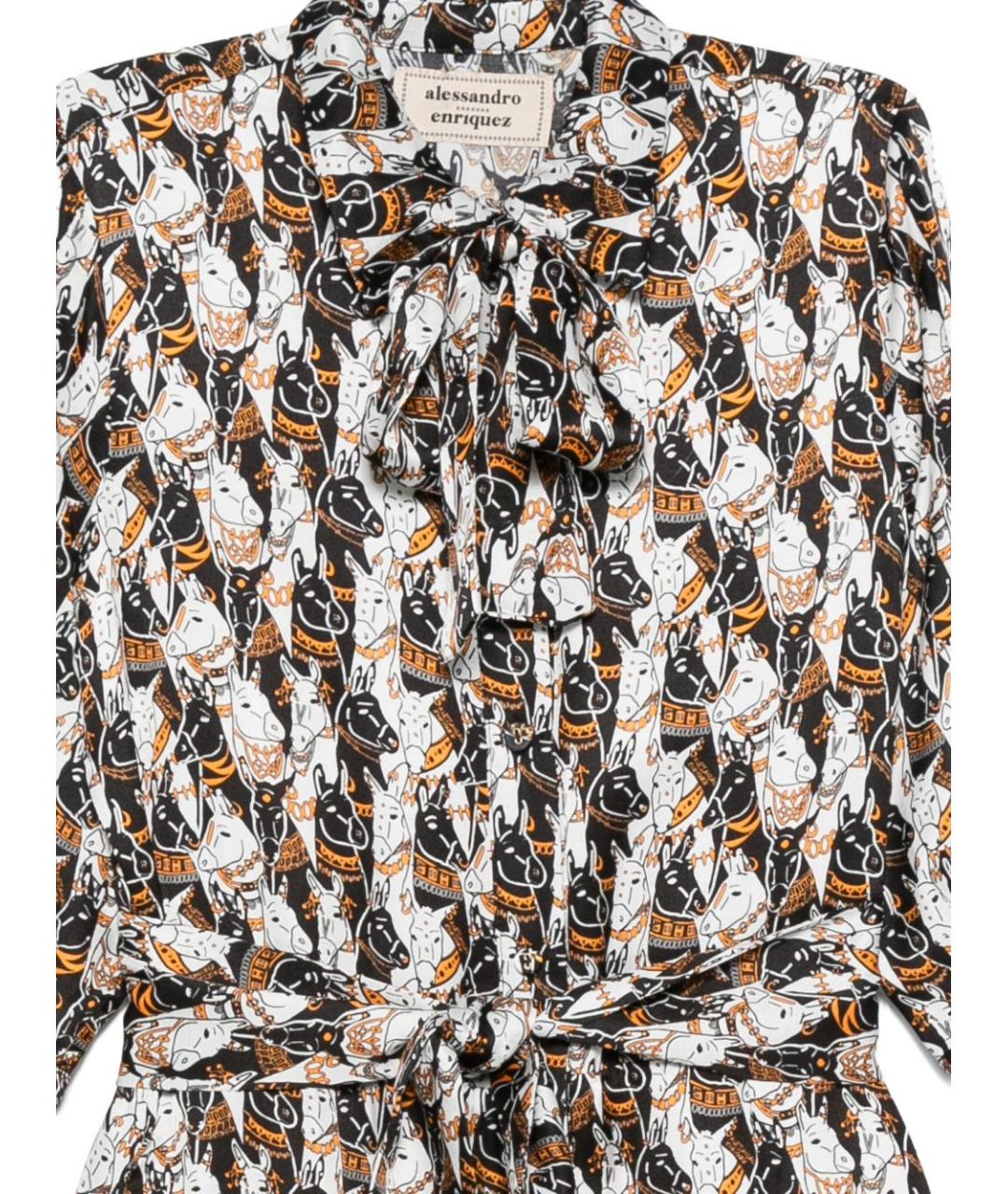 ALESSANDRO ENRIQUEZ Мульти повседневное платье, фото 2