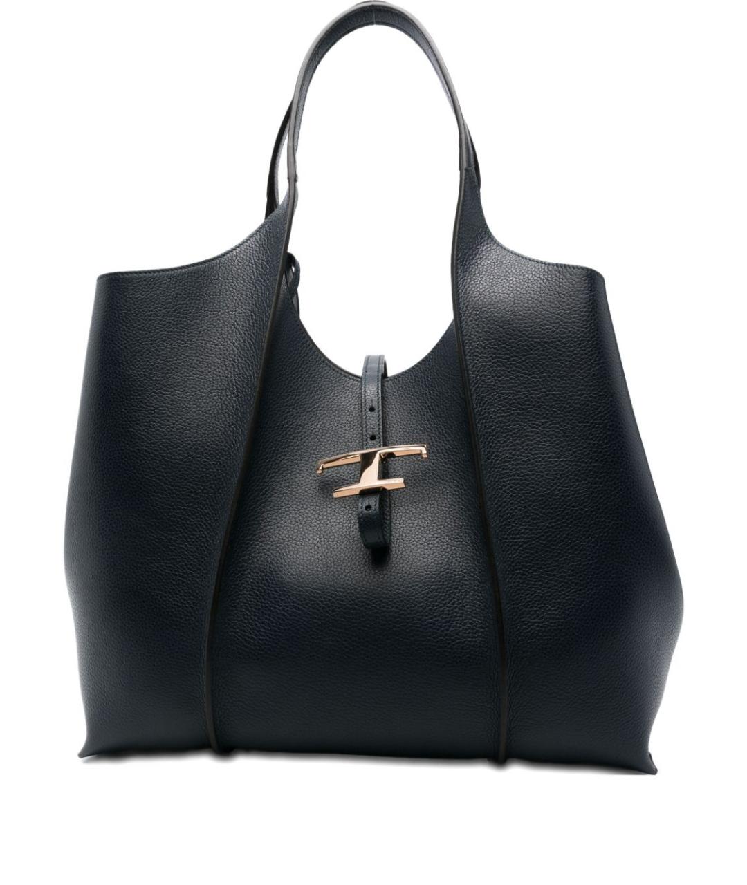 TOD'S Синяя сумка тоут, фото 1