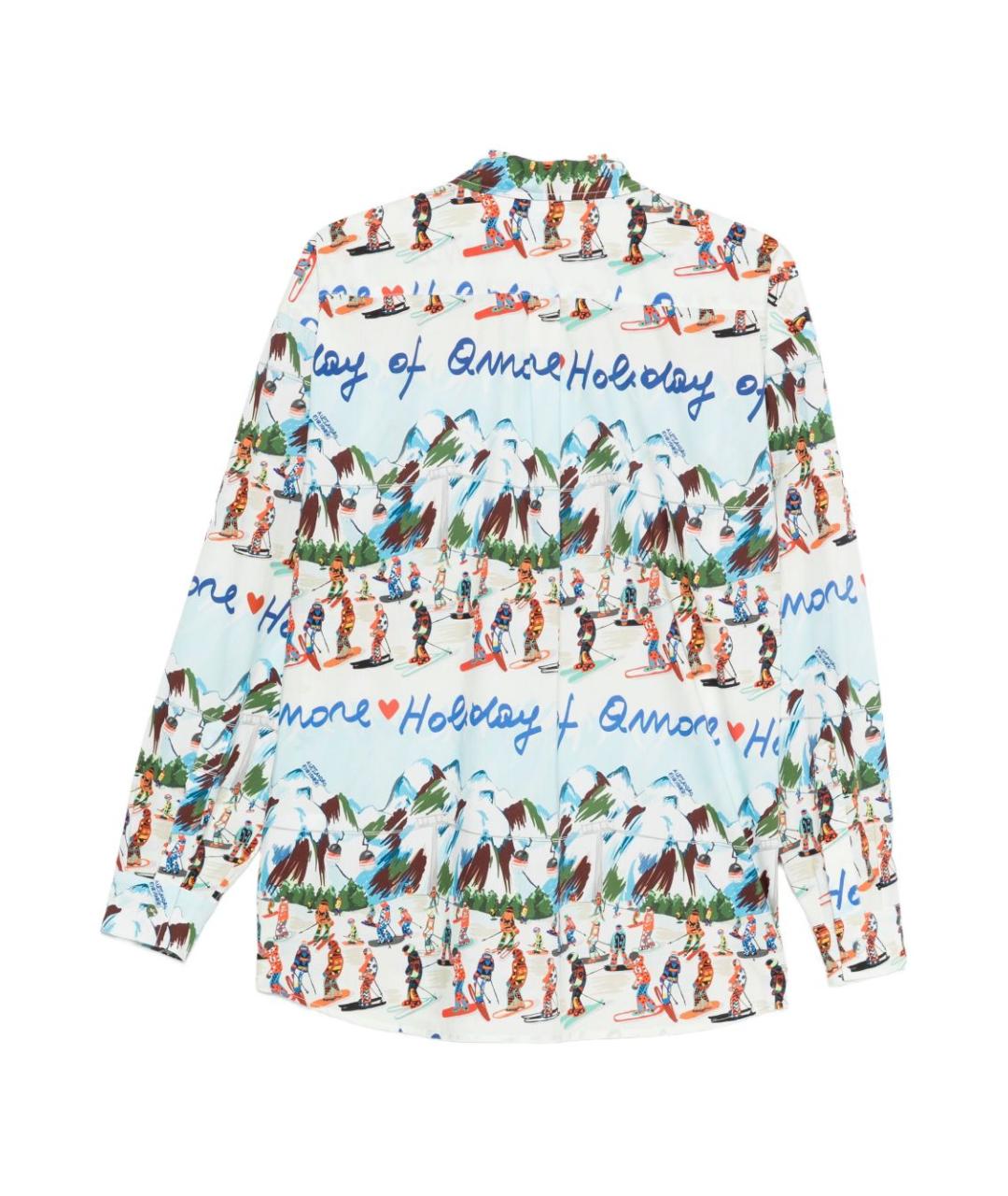 ALESSANDRO ENRIQUEZ Мульти рубашка, фото 2