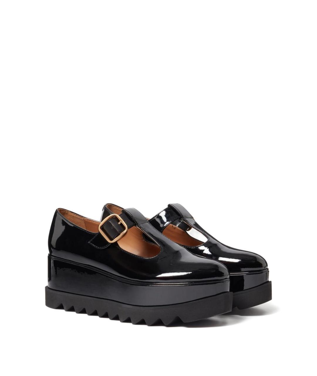 STELLA MCCARTNEY Черные балетки из искусственной кожи, фото 3