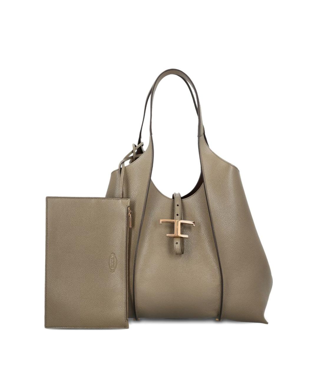 TOD'S Кожаная сумка тоут, фото 1