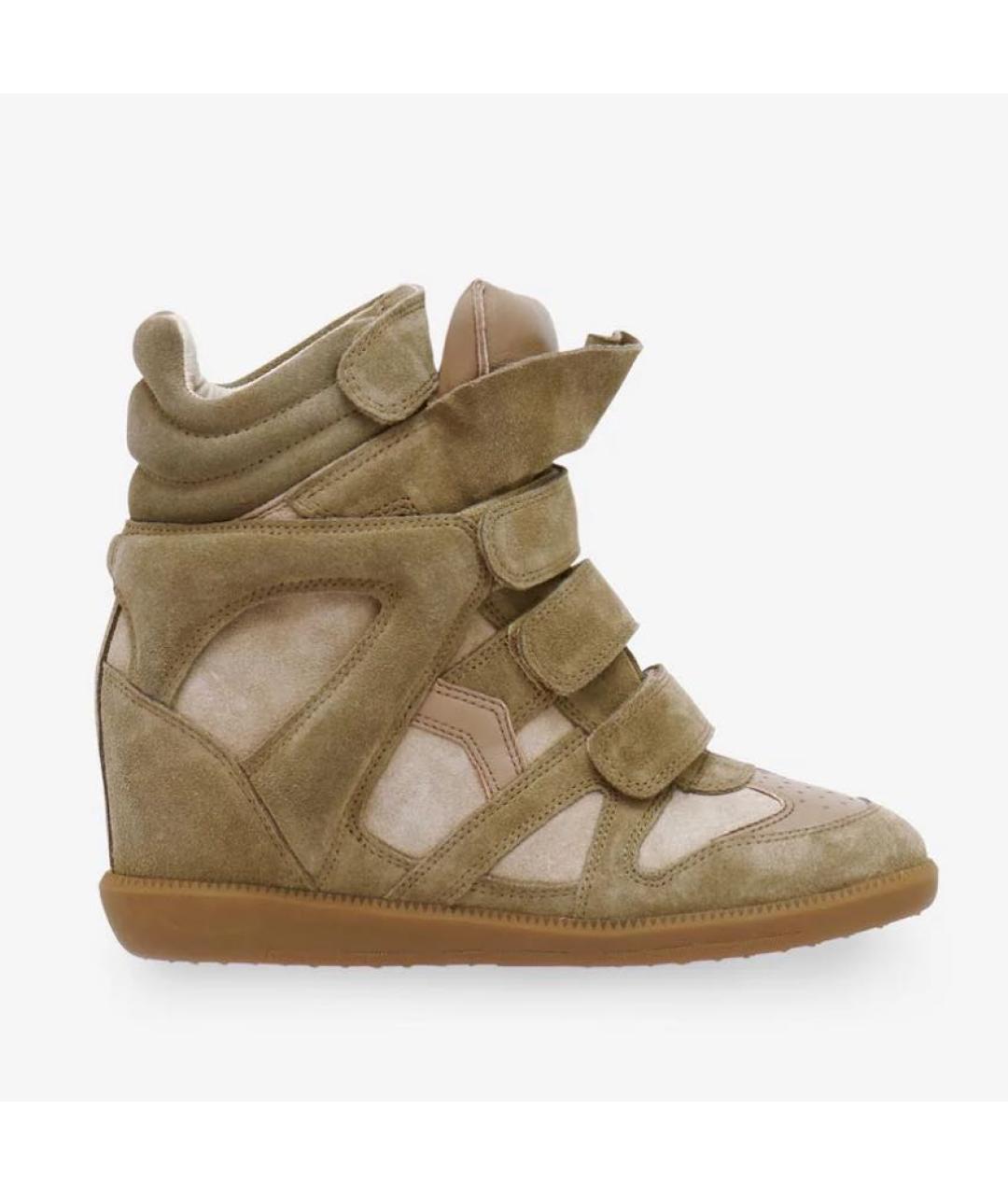 ISABEL MARANT Коричневые замшевые ботильоны, фото 5