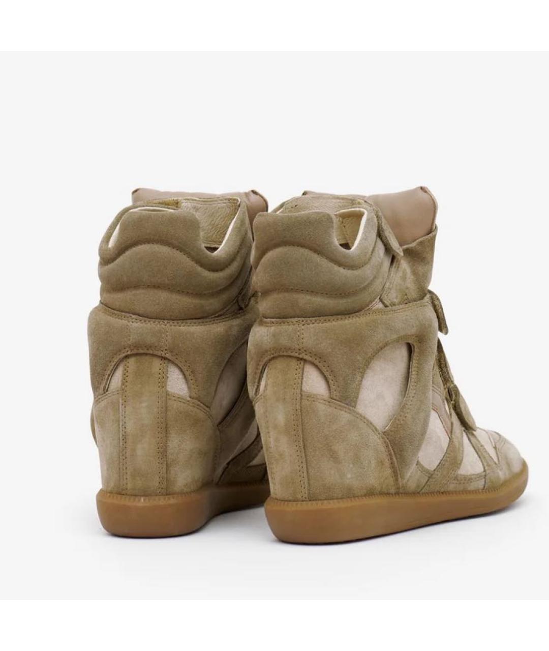 ISABEL MARANT Коричневые замшевые ботильоны, фото 2