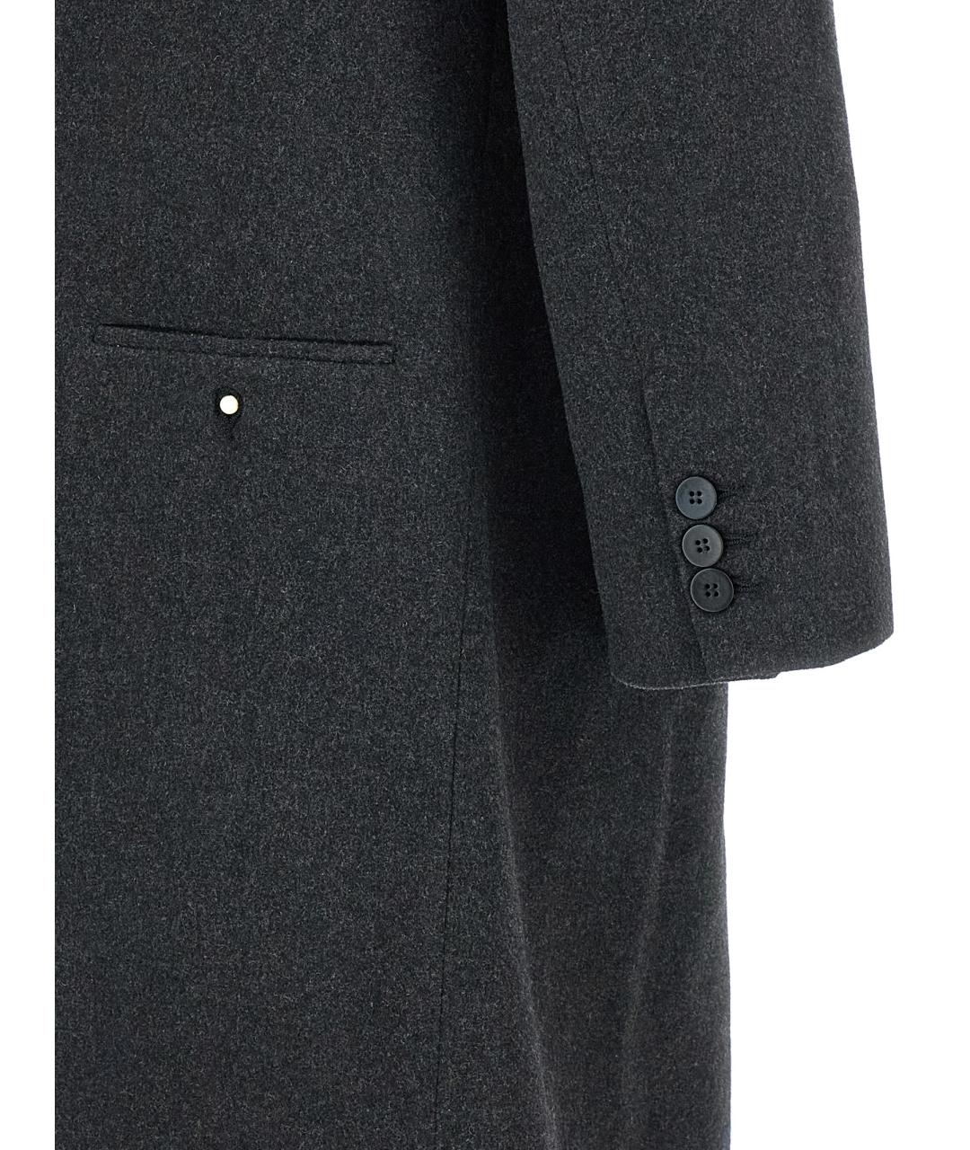 MAGLIANO Серое шерстяное пальто, фото 4