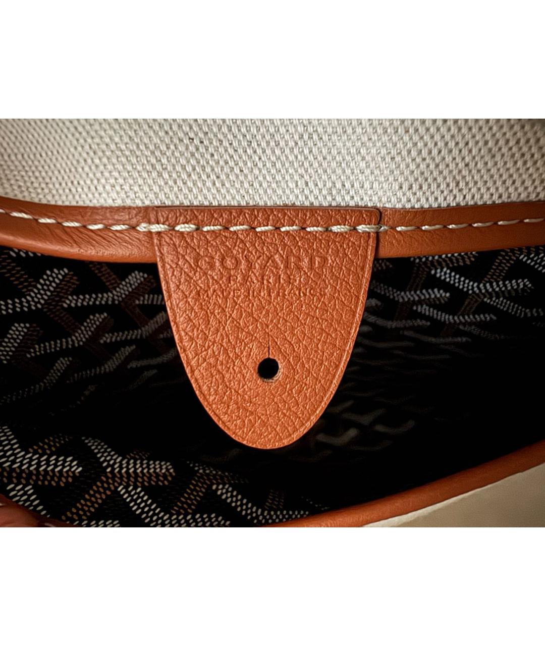 GOYARD Коричневая сумка тоут, фото 5
