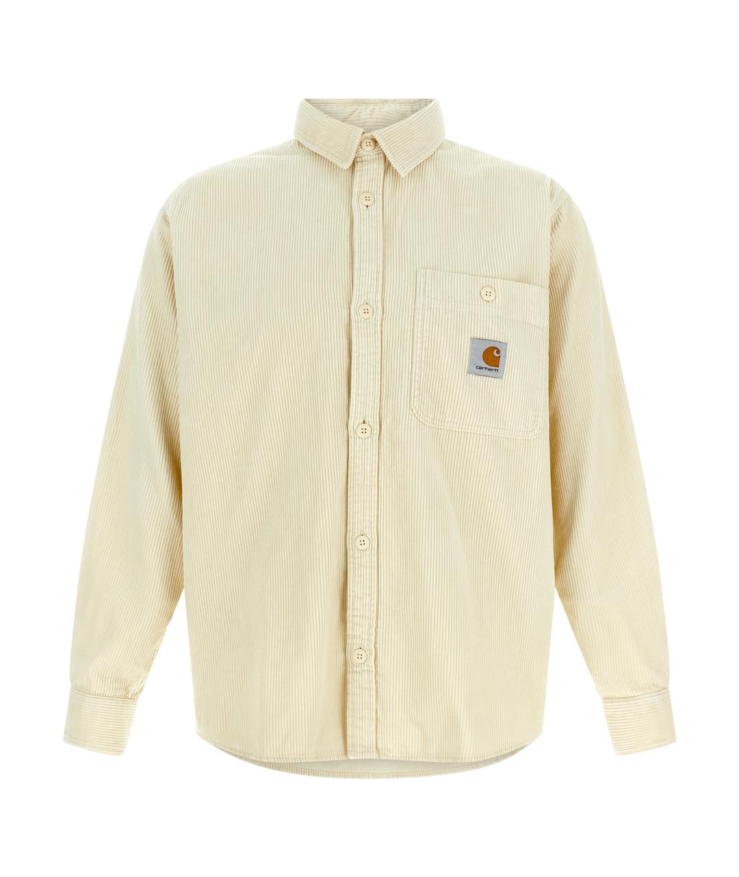 CARHARTT WIP Белая хлопковая кэжуал рубашка, фото 1