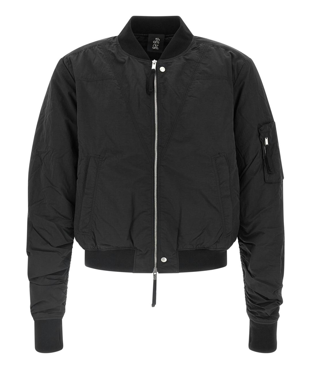 THOM KROM Черная полиамидовая куртка, фото 1