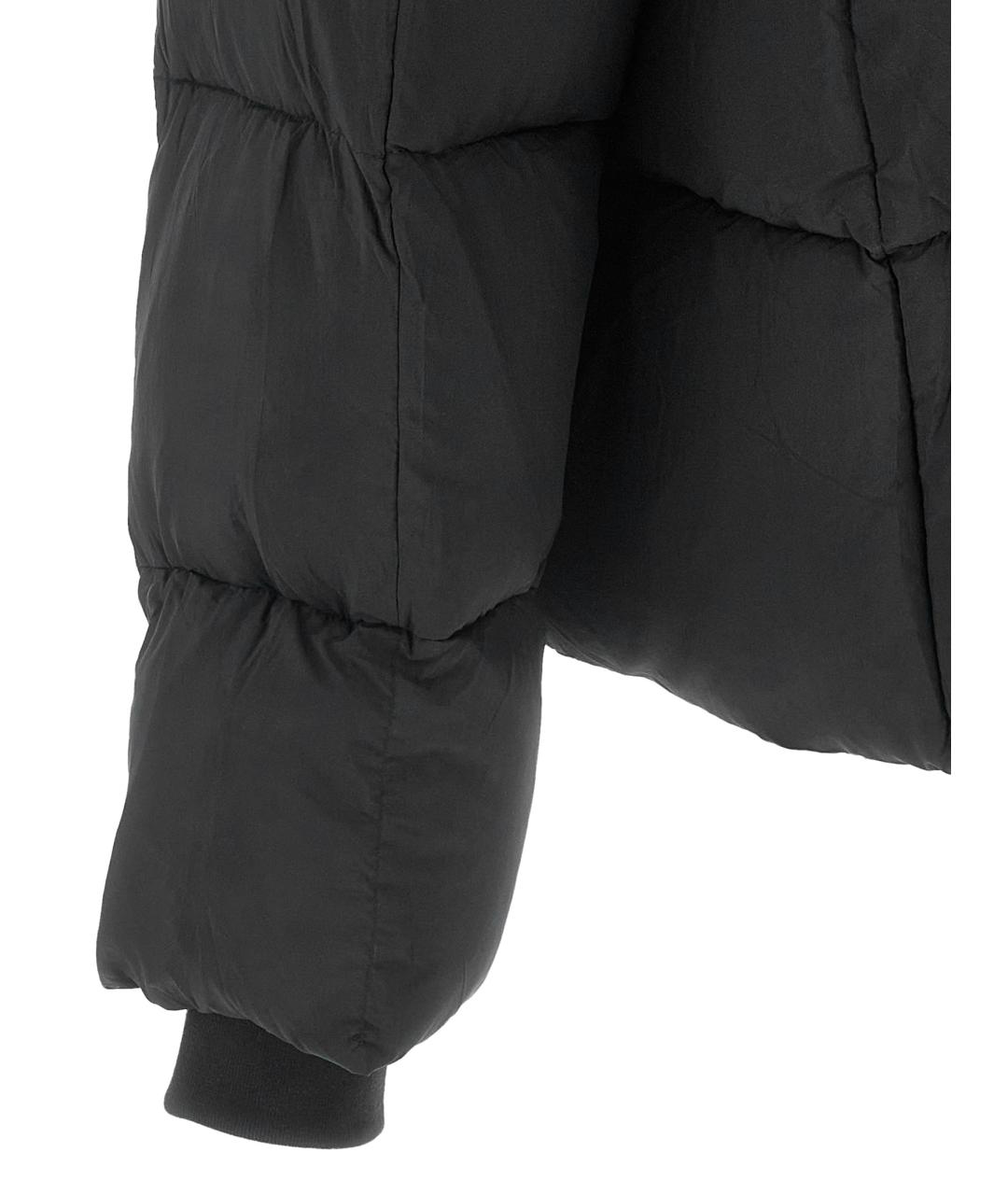 THOM KROM Черный полиамидовый пуховик, фото 4