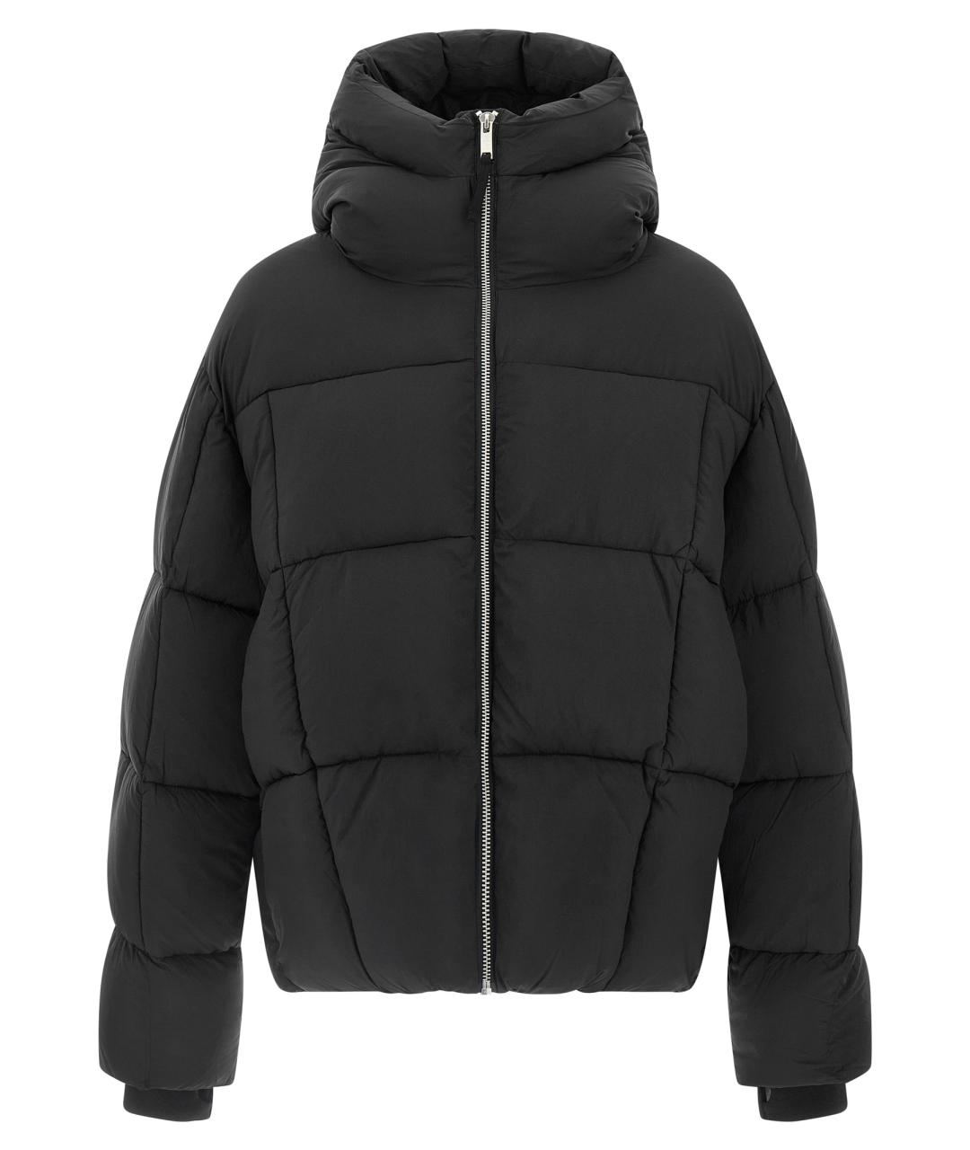 THOM KROM Черный полиамидовый пуховик, фото 1