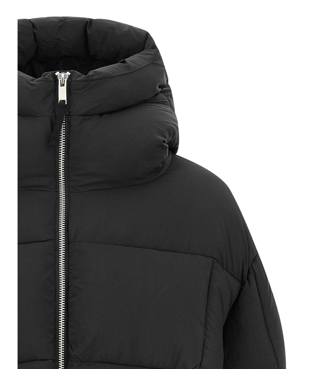 THOM KROM Черный полиамидовый пуховик, фото 3