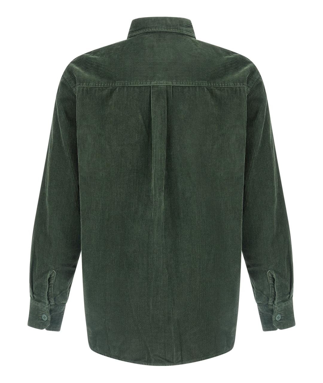 CARHARTT WIP Зеленая хлопковая кэжуал рубашка, фото 2