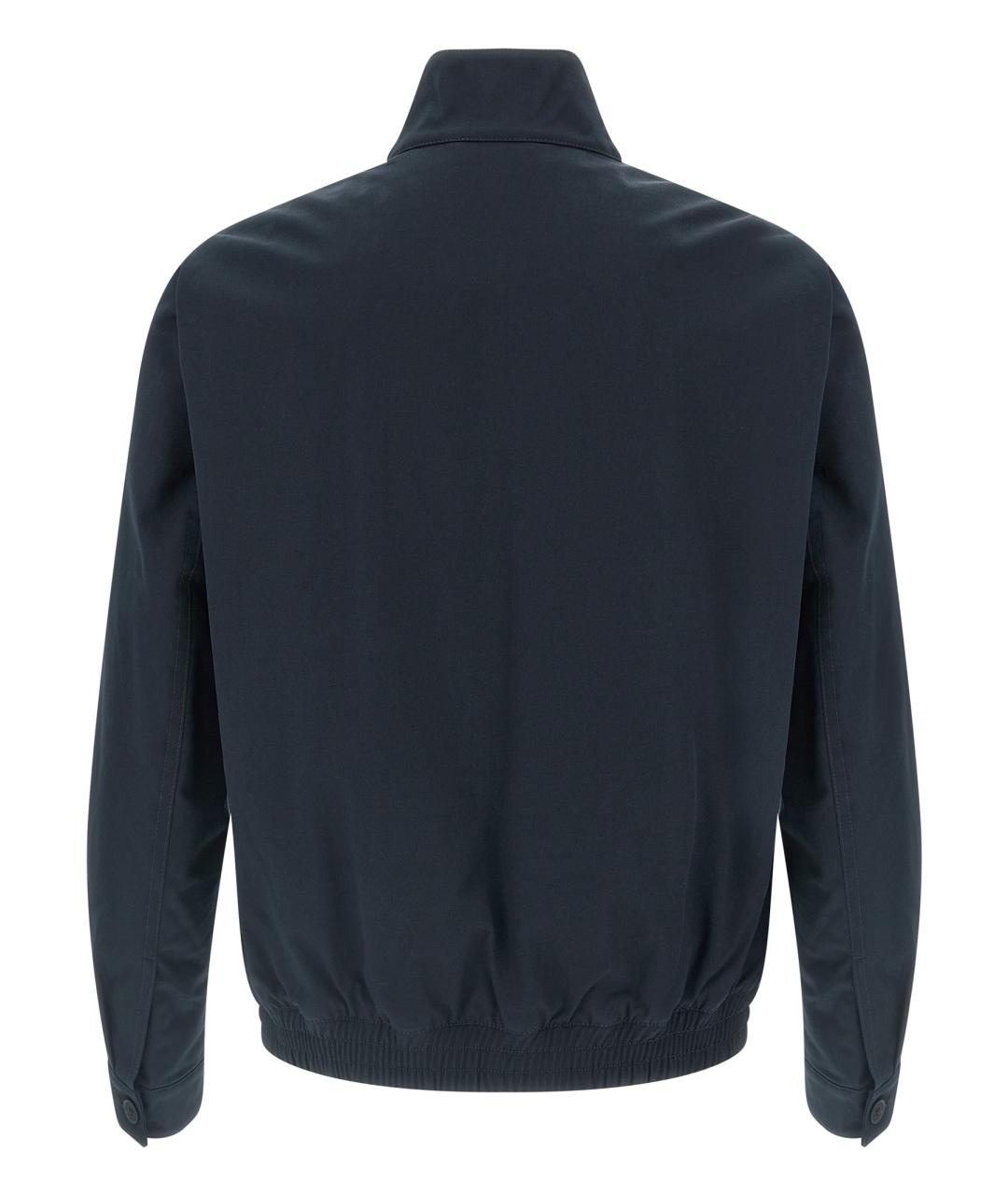 HUGO BOSS Синяя хлопковая куртка, фото 2