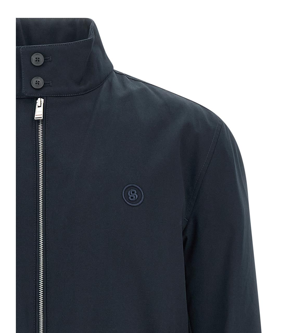 HUGO BOSS Синяя хлопковая куртка, фото 3