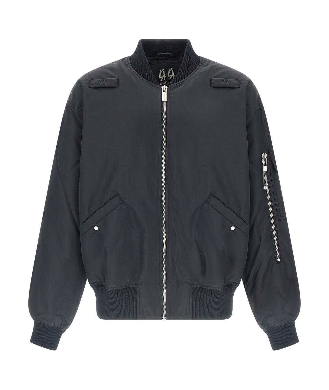 44 LABEL Черная полиамидовая куртка, фото 1