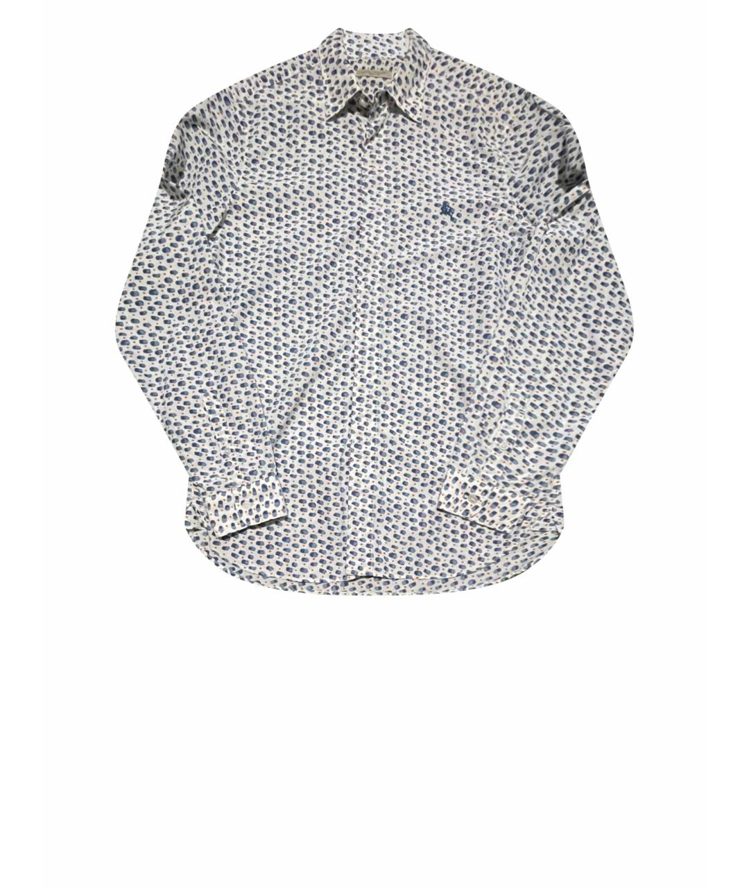 BURBERRY Мульти шелковая классическая рубашка, фото 1
