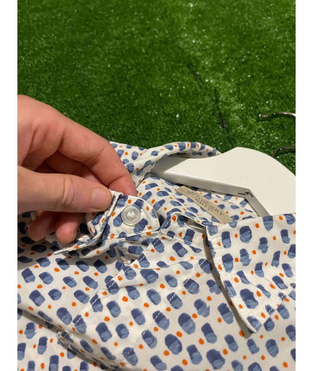 BURBERRY Мульти шелковая классическая рубашка, фото 5