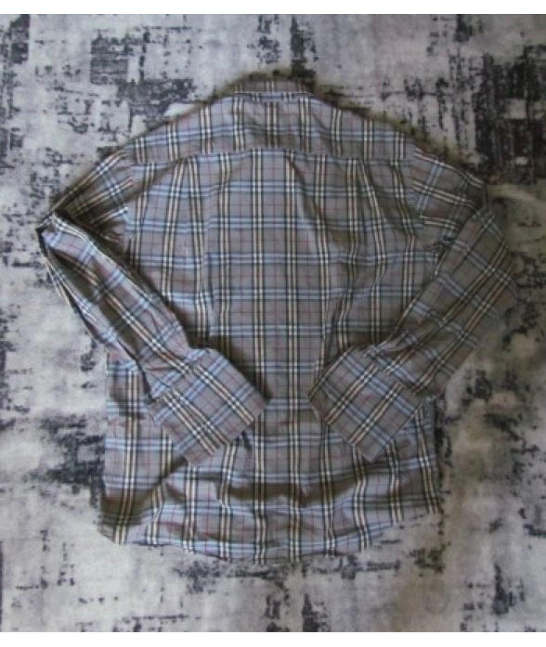 BURBERRY Мульти хлопковая классическая рубашка, фото 3