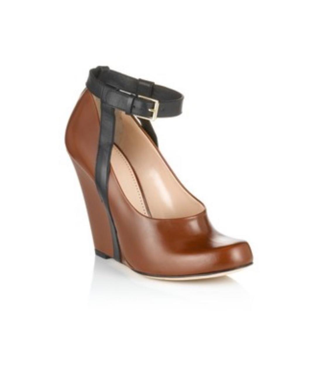 BALLY Коричневые кожаные туфли, фото 5