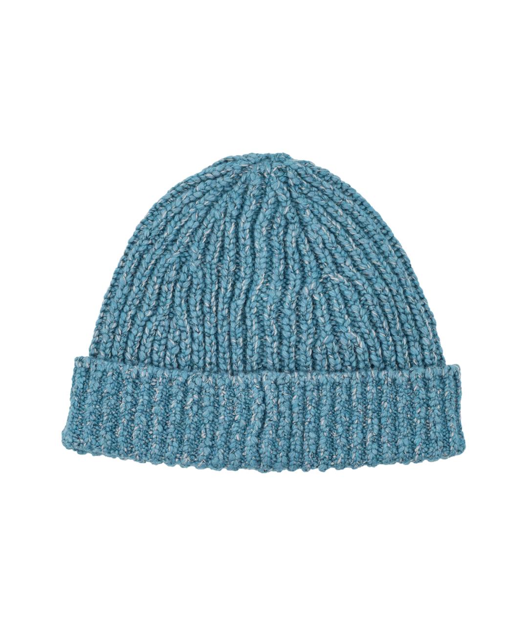 STONE ISLAND Голубая шерстяная кепка/бейсболка, фото 2