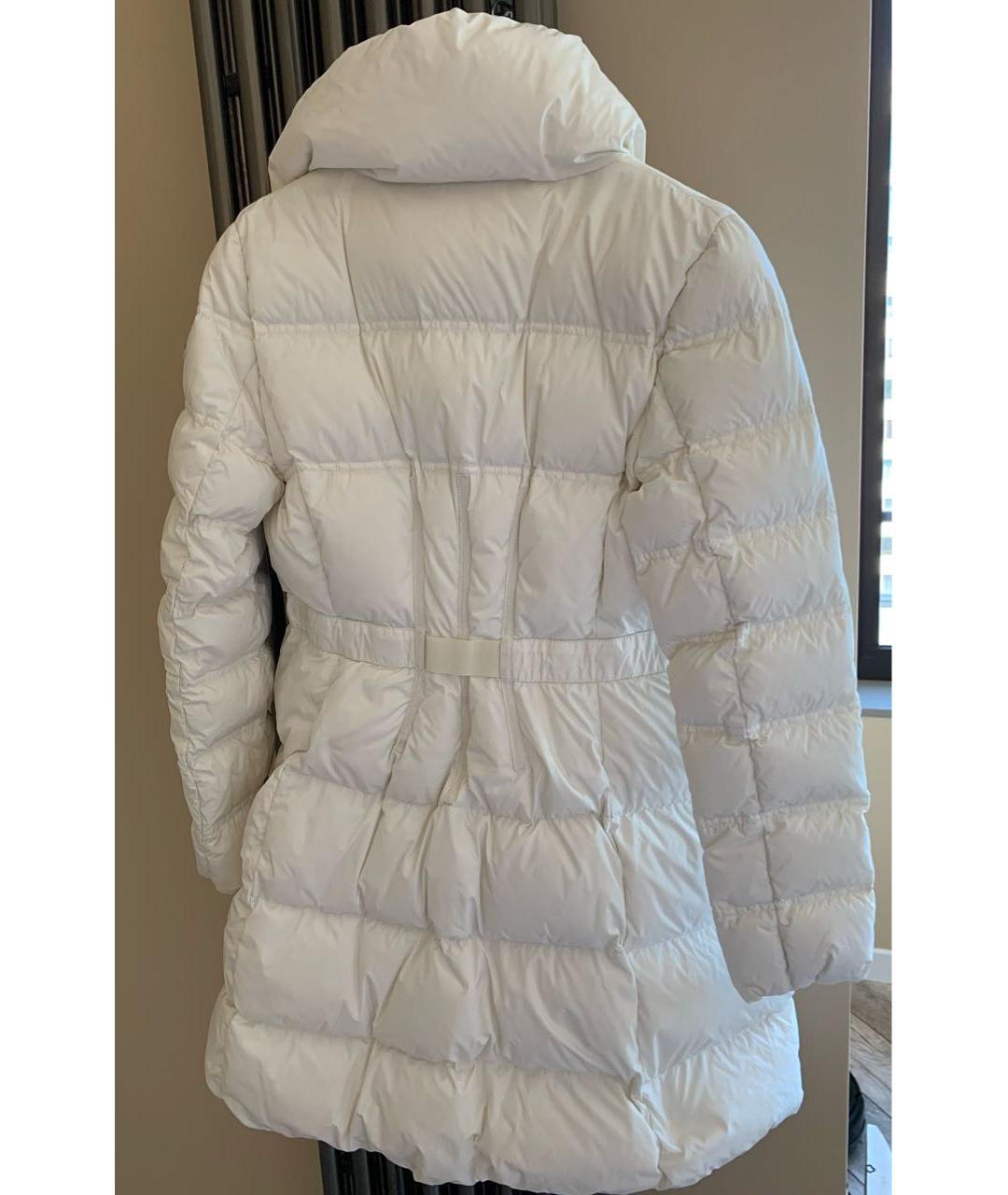 MONCLER Белый пуховик, фото 3