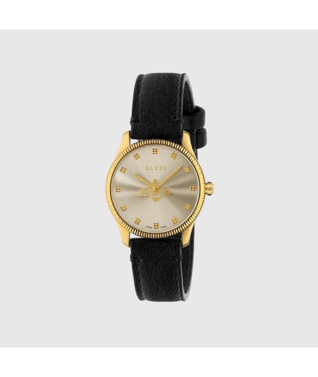 GUCCI Золотые часы, фото 4