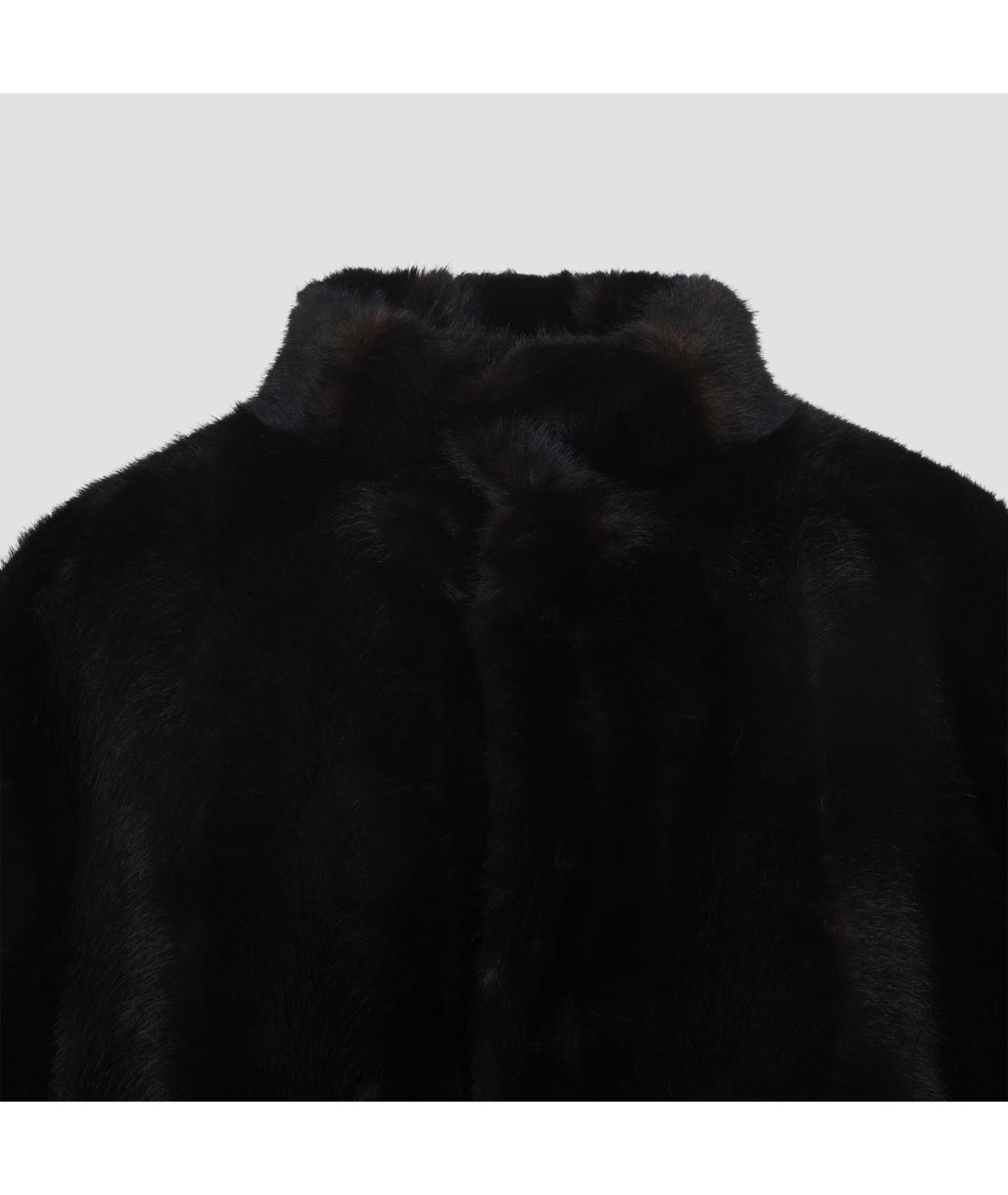 MM6 MAISON MARGIELA Коричневая вискозная куртка, фото 5