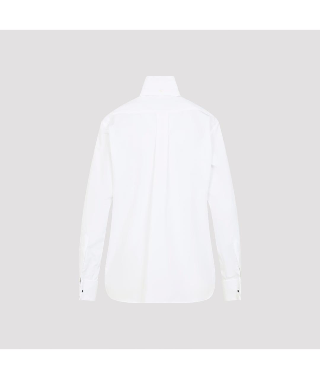 PHOEBE PHILO Белая хлопковая рубашка, фото 2