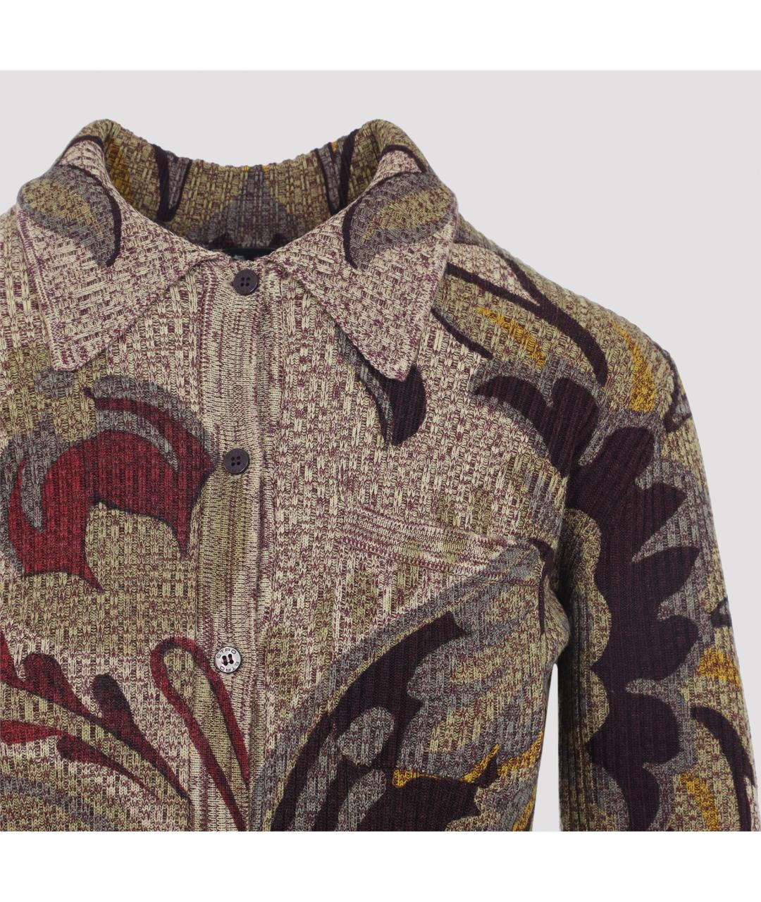 ETRO Мульти шерстяная блузы, фото 3