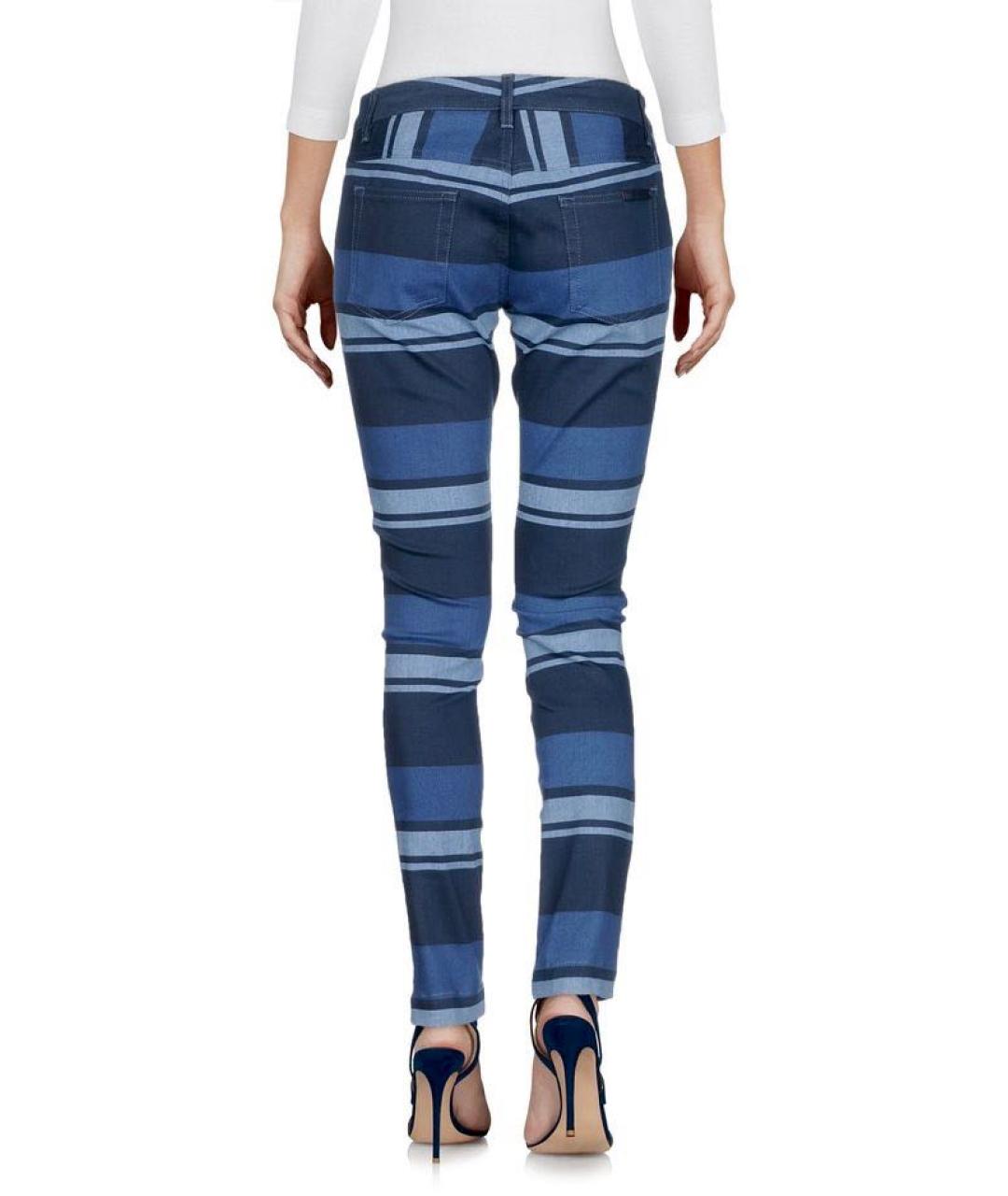 DOLCE&GABBANA Мульти хлопко-эластановые джинсы слим, фото 7